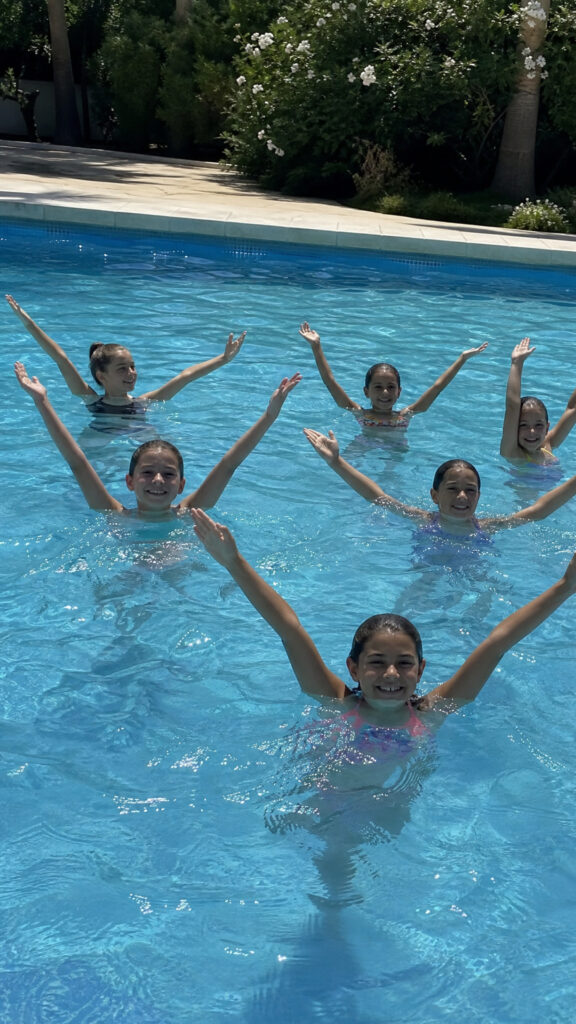 Synchronized Swimming Show