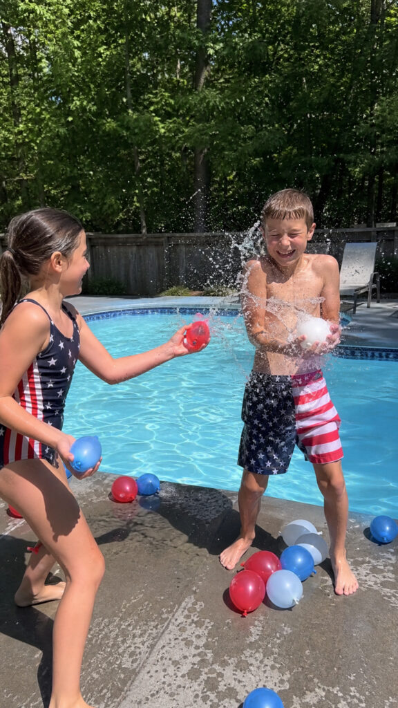 Water Balloon Toss Tournament