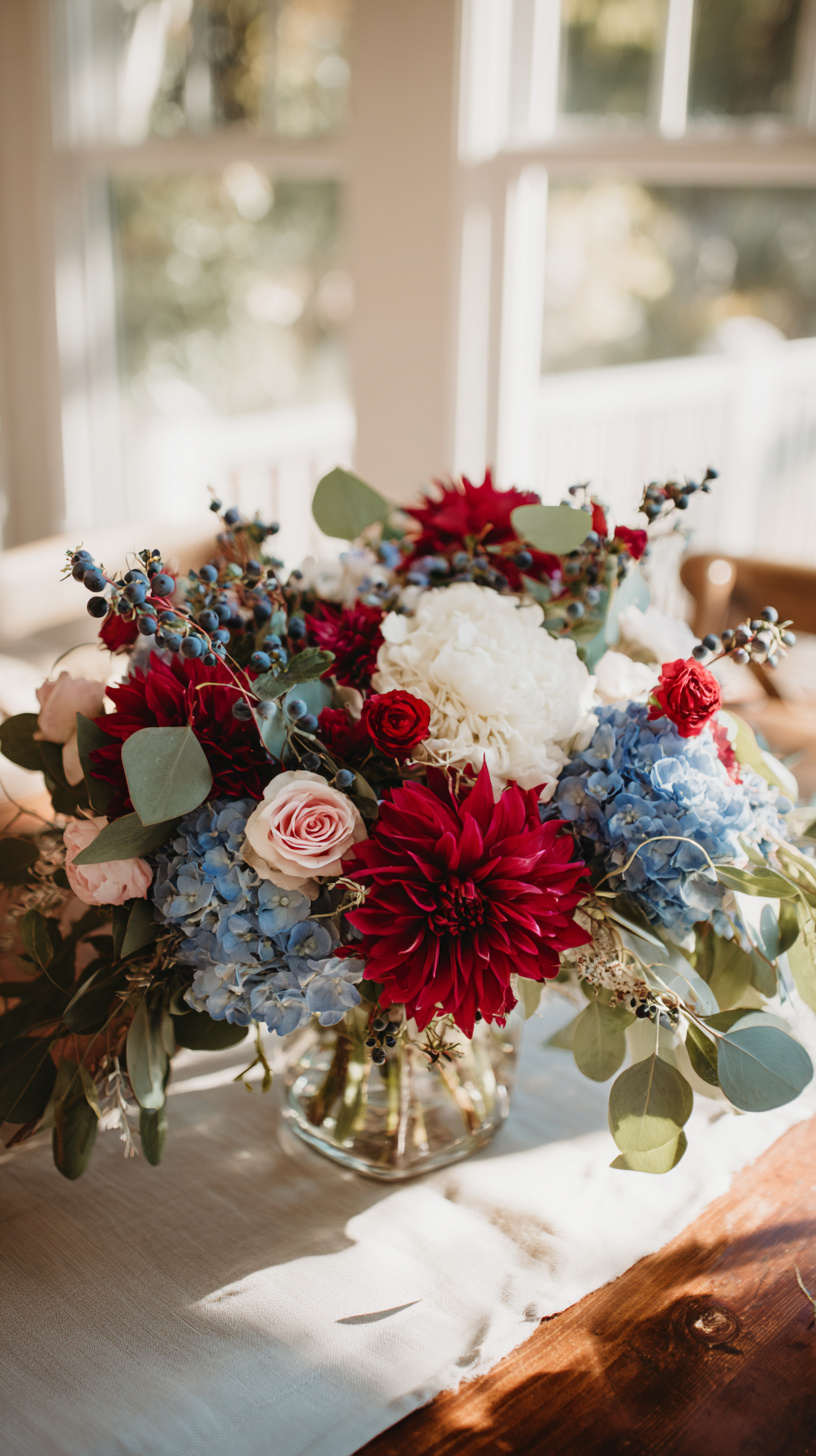 Fresh Floral Centerpiece - Image 2