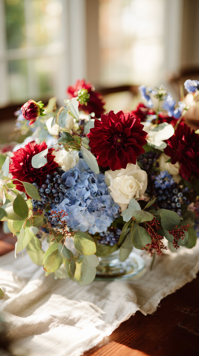Fresh Floral Centerpiece - Image 3
