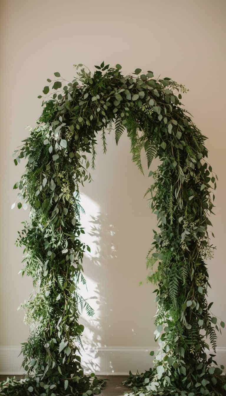 Fresh Greenery Archway
