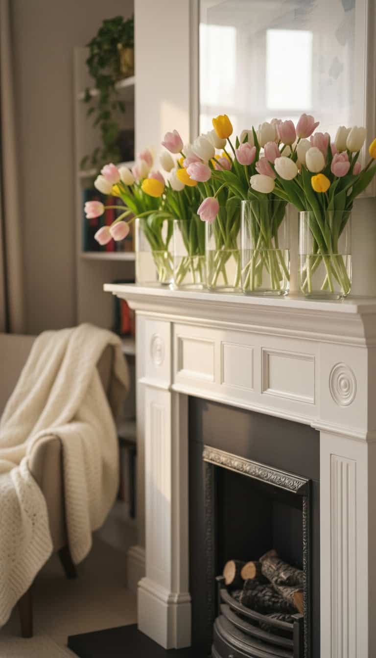 Fresh Tulip Vase Arrangement