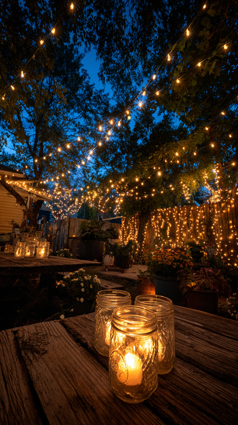 Fun DIY Lighting and Ambiance Ideas for Evening Events - Image 3