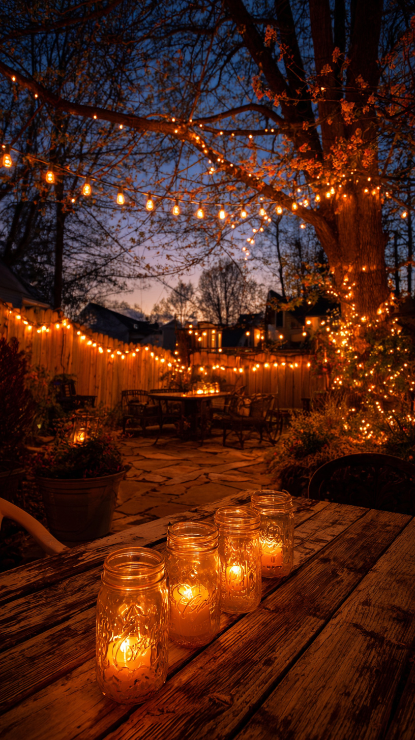 Fun DIY Lighting and Ambiance Ideas for Evening Events - Image 1