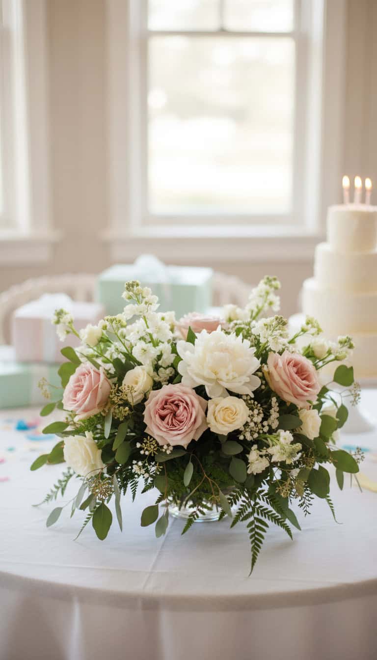 Garden Floral Centerpieces