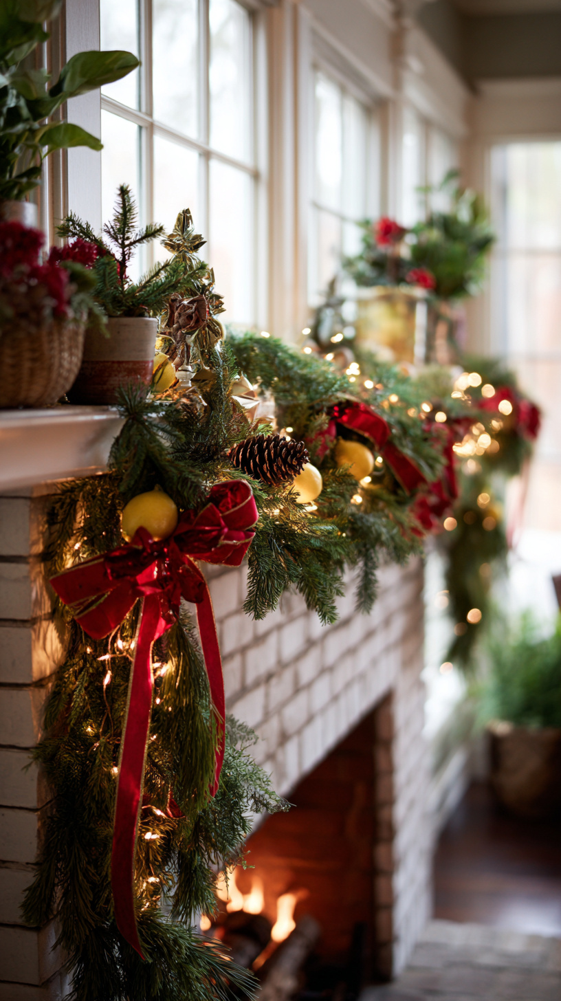 Garland Mantel Display - Image 2