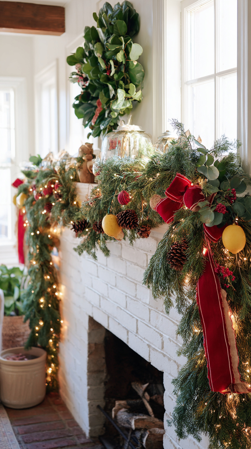 Garland Mantel Display - Image 3