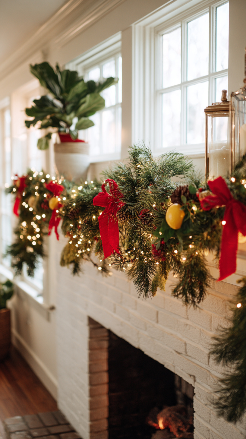Garland Mantel Display - Image 1