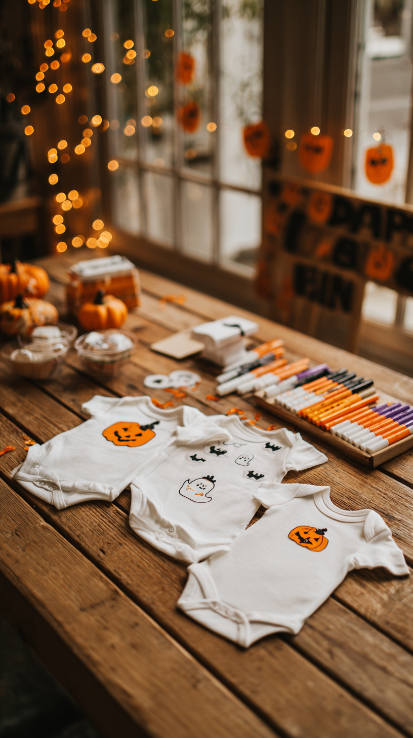 Ghostie Onesie Decorating Station - Image 2
