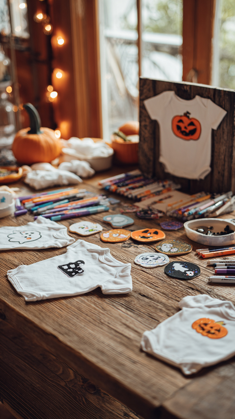 Ghostie Onesie Decorating Station - Image 1