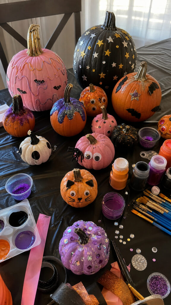 Pumpkin Decorating Station