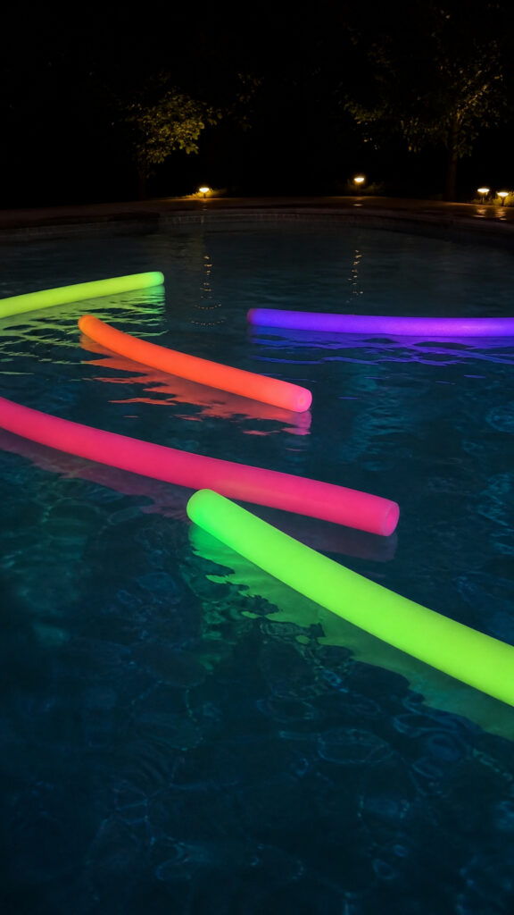 Glow Stick Pool Noodles