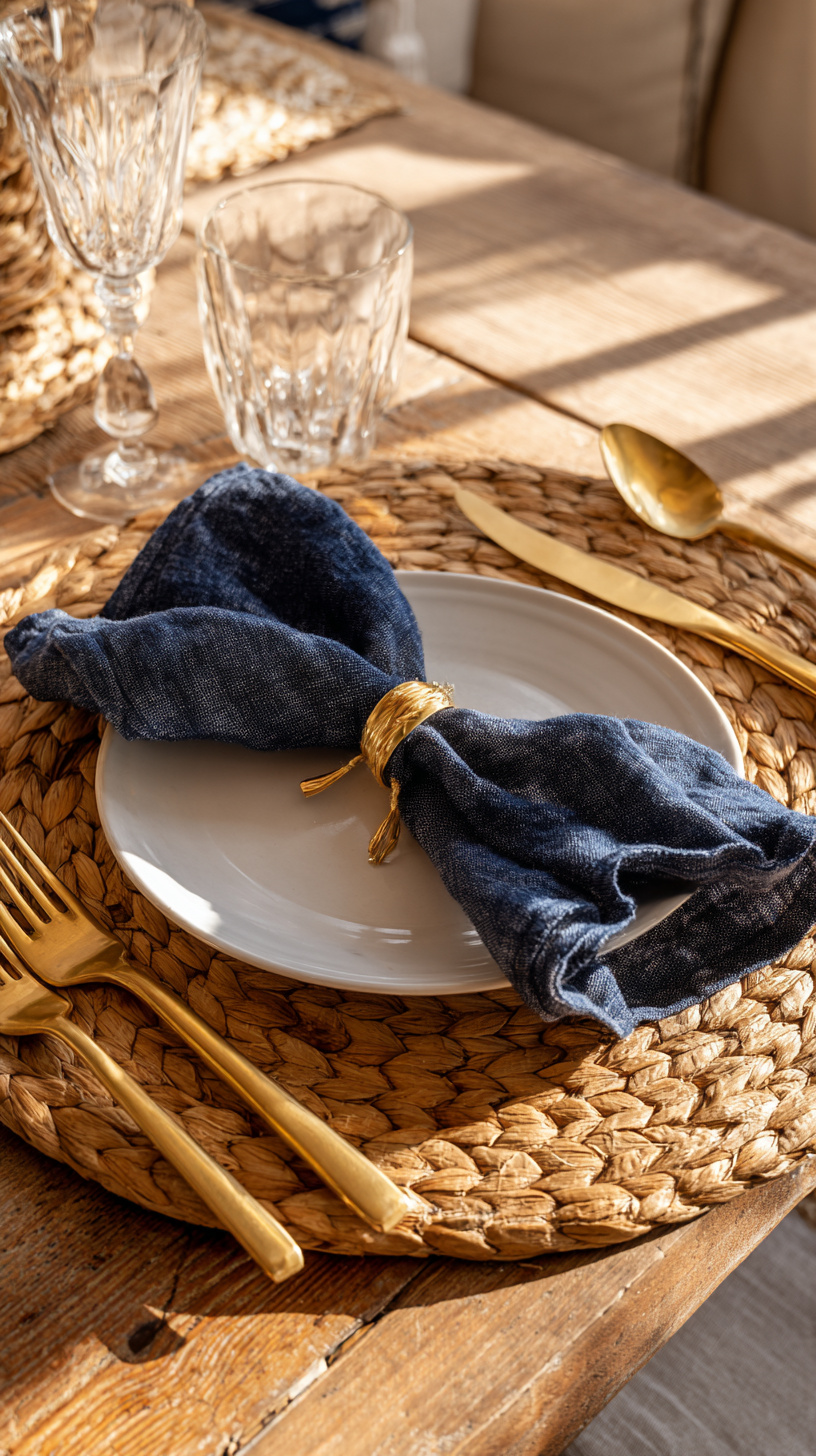 Gold Accent Place Setting - Image 2