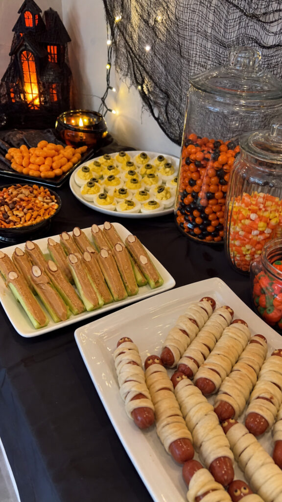 Spooky Snack Bar Spread