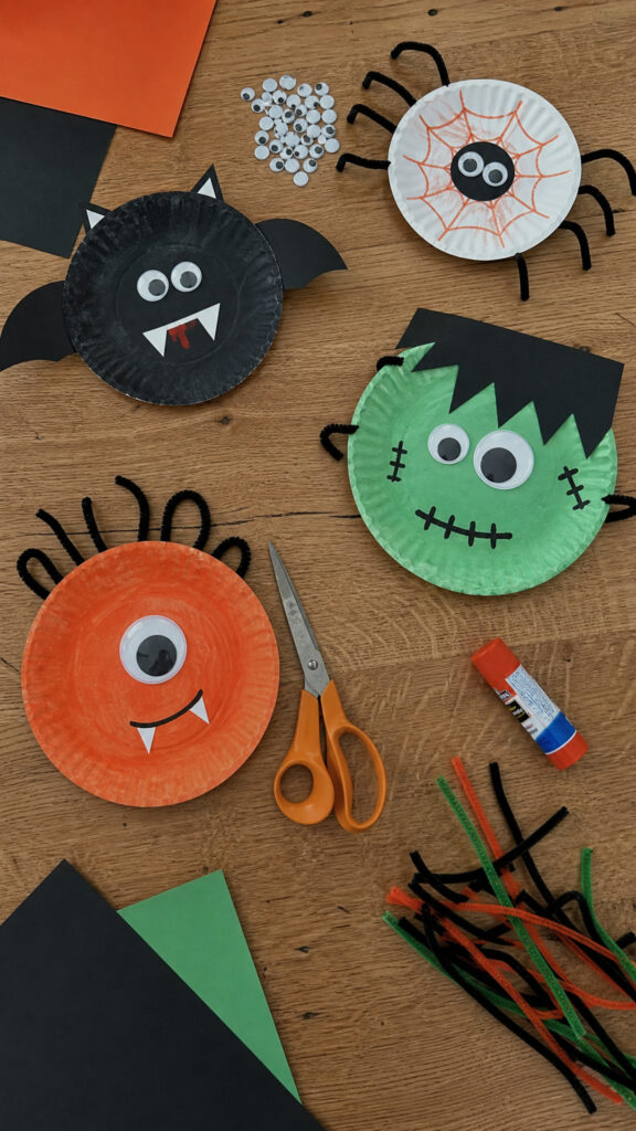 Set Up Halloween Craft Stations