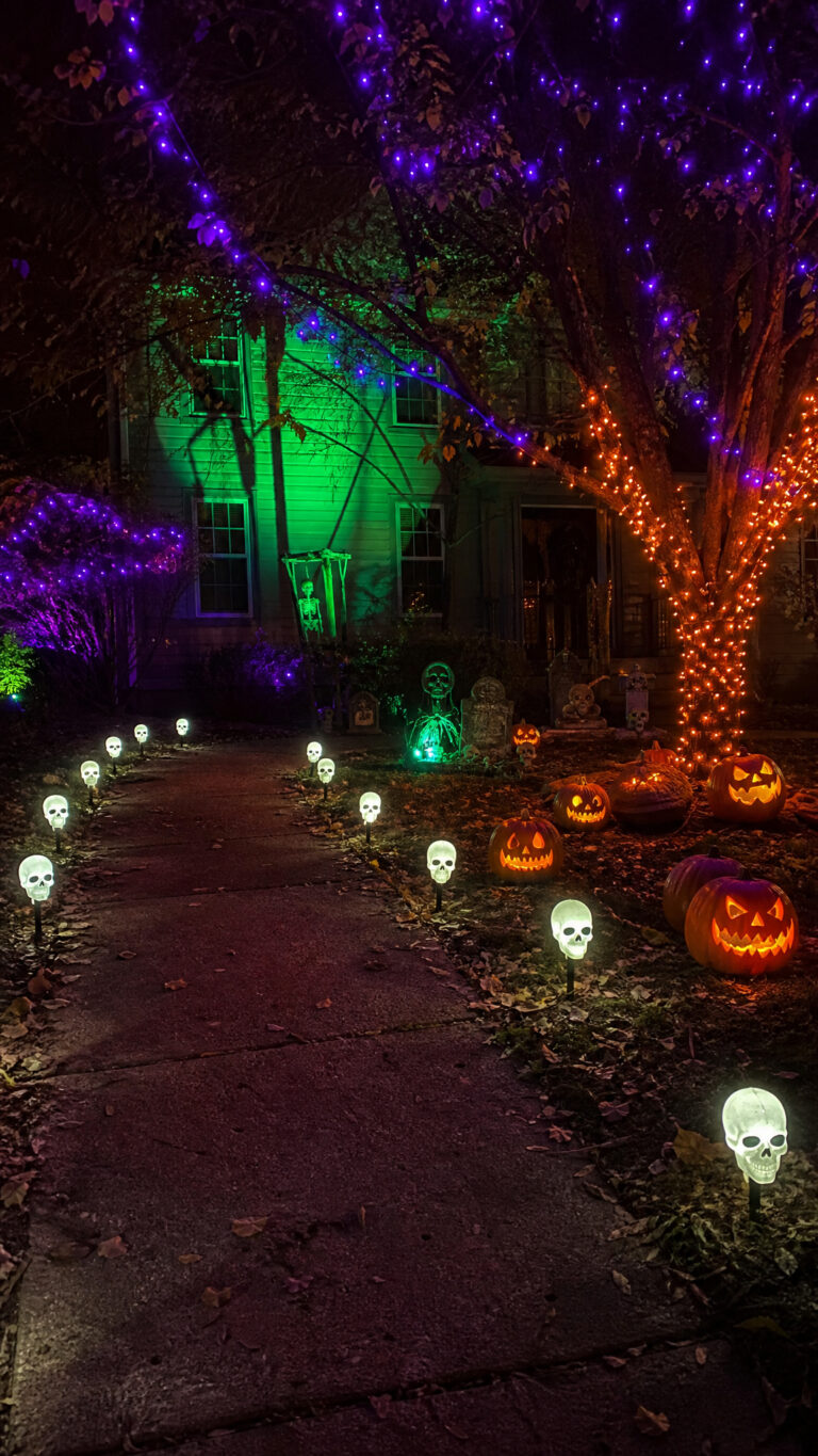 Spooky Lighting That Sets The Mood