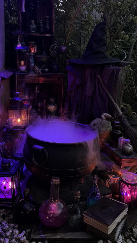 Witch's Lair And Potion Station Setup