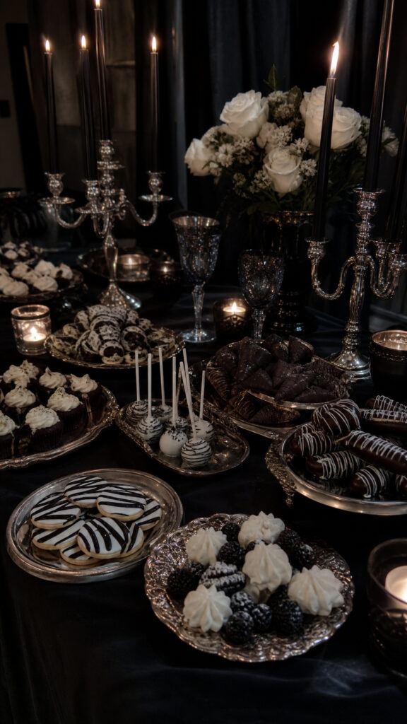 Black and White Elegant Gothic