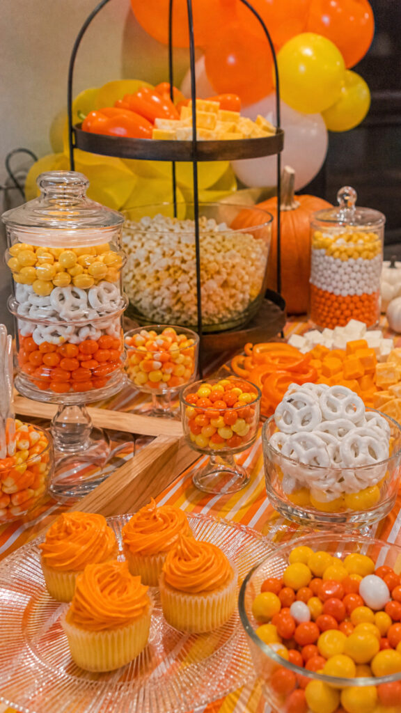 Candy Corn Color Scheme Table