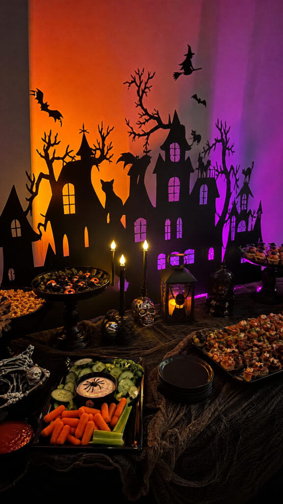 Spooky Silhouette Backdrop