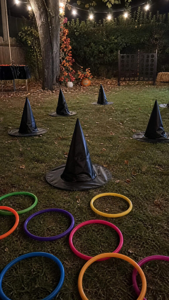 Witch Hat Ring Toss