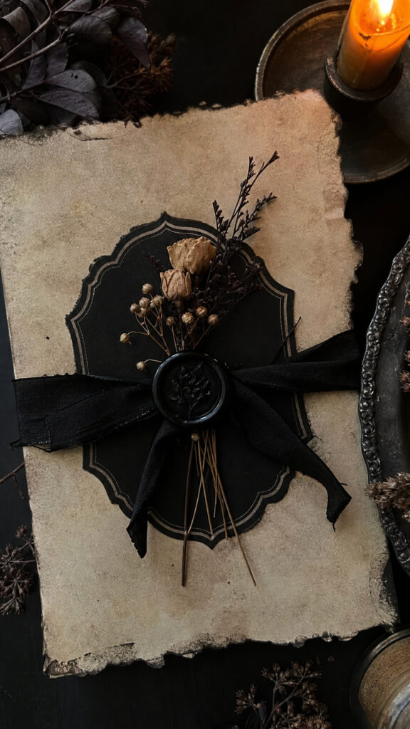 Hauntingly Beautiful Invitations And Guest Experience