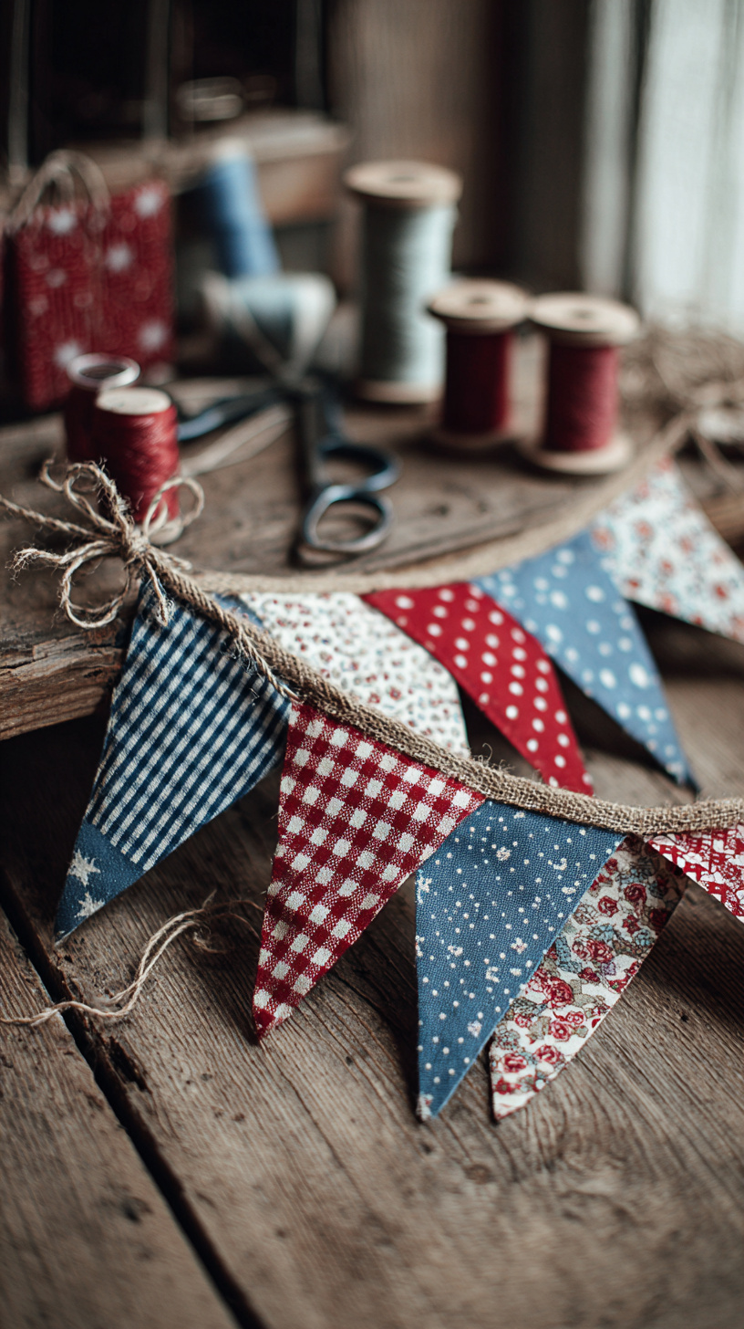Handmade Flag Banner Decoration - Image 1