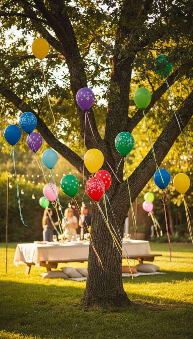Hanging Tree Balloons