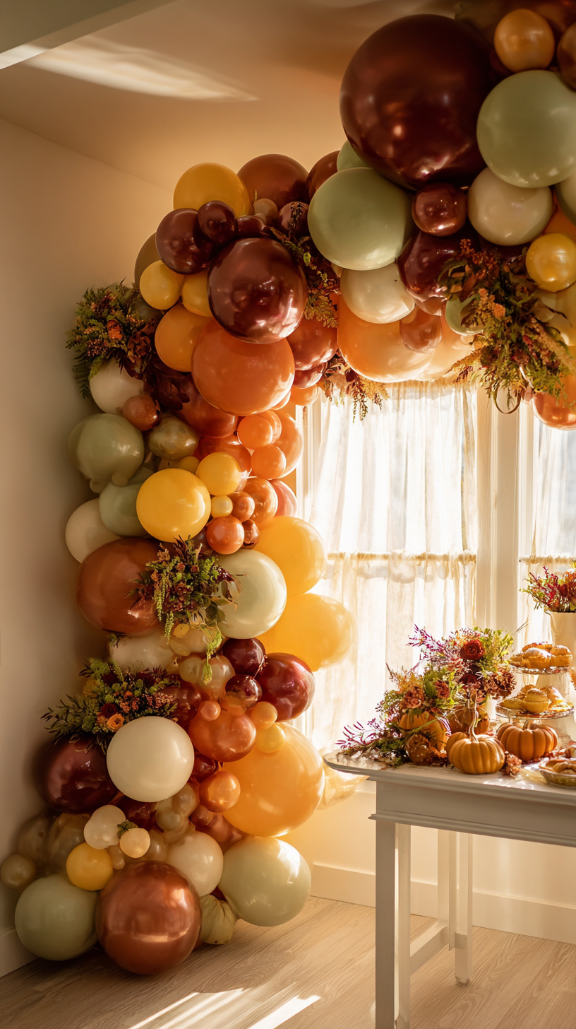 Harvest Balloon Garland - Image 2