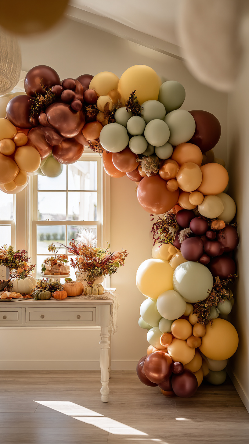Harvest Balloon Garland - Image 1