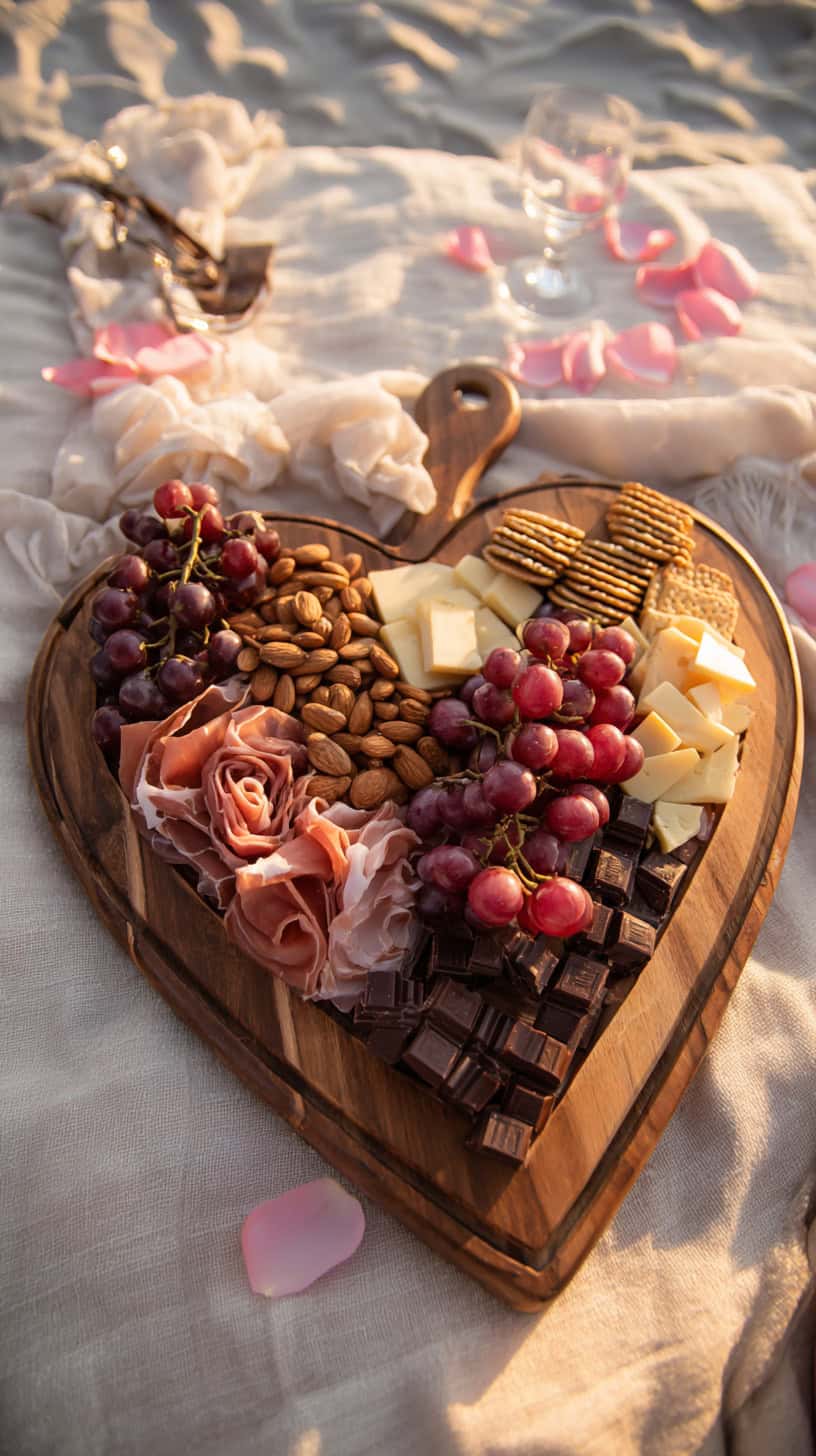 Heart-Shaped Charcuterie Board - Image 2