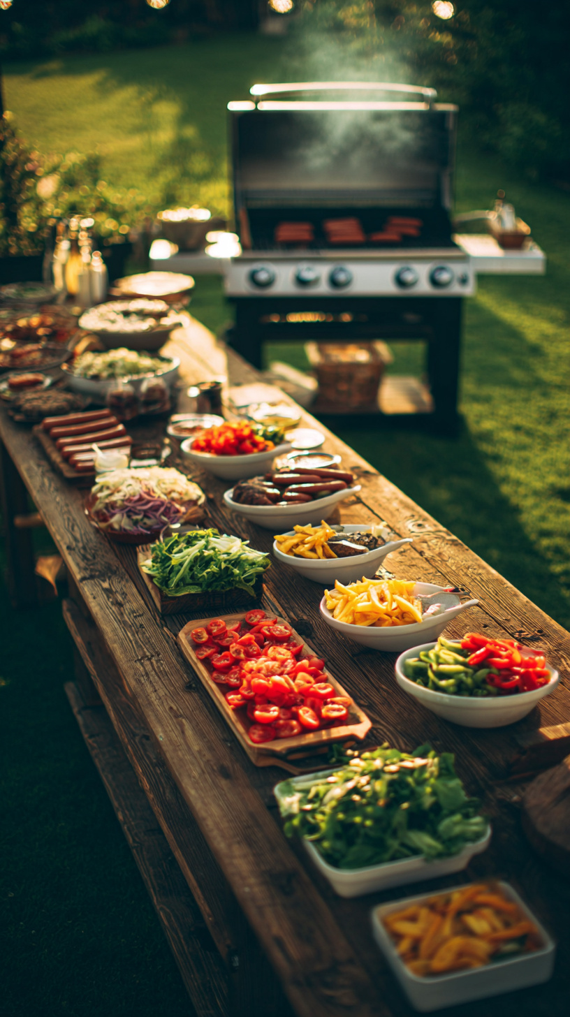 Homemade Burger and Hot Dog Station - Image 2