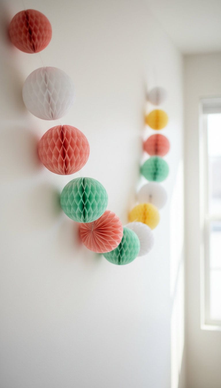 Honeycomb Ball Garland