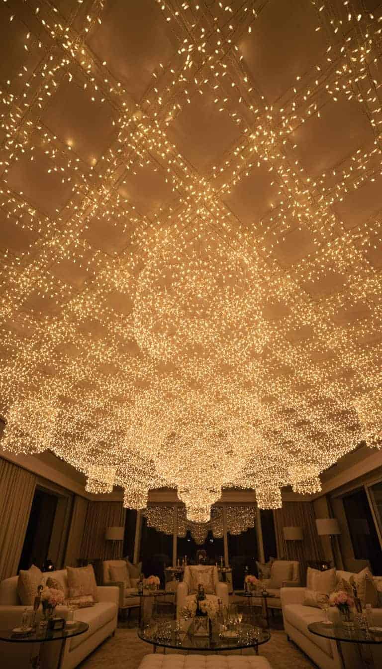 House Party Ceiling Web