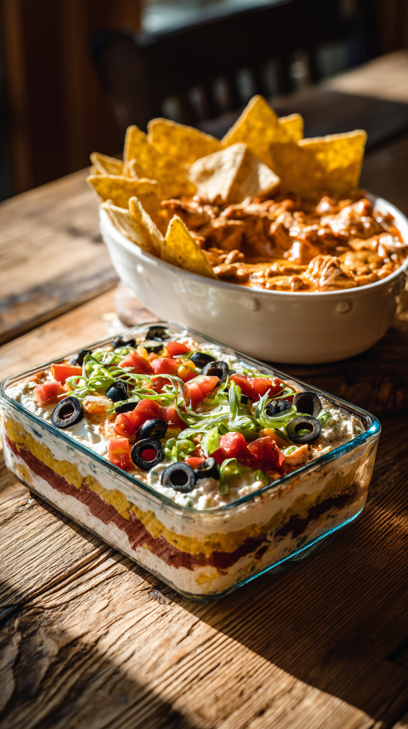 Include A Few Crowd-Pleasing Dips and Finger Foods