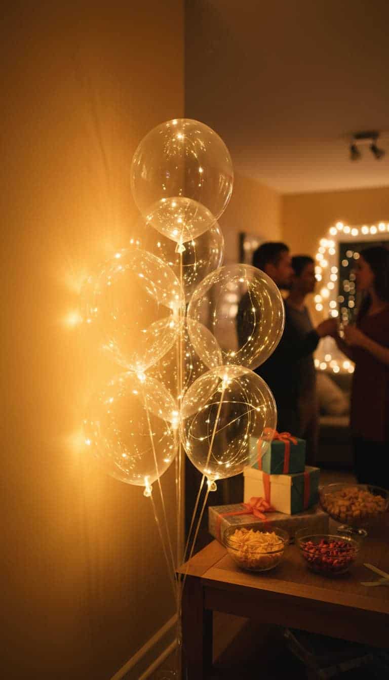 Indoor Fairy Light Clusters