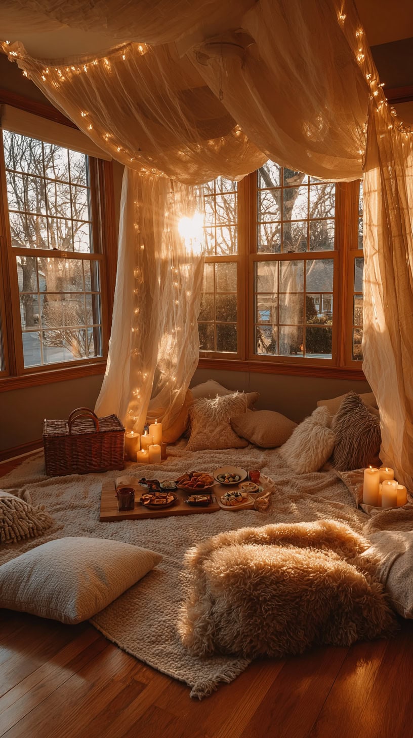 Indoor Picnic Date Haven - Image 1