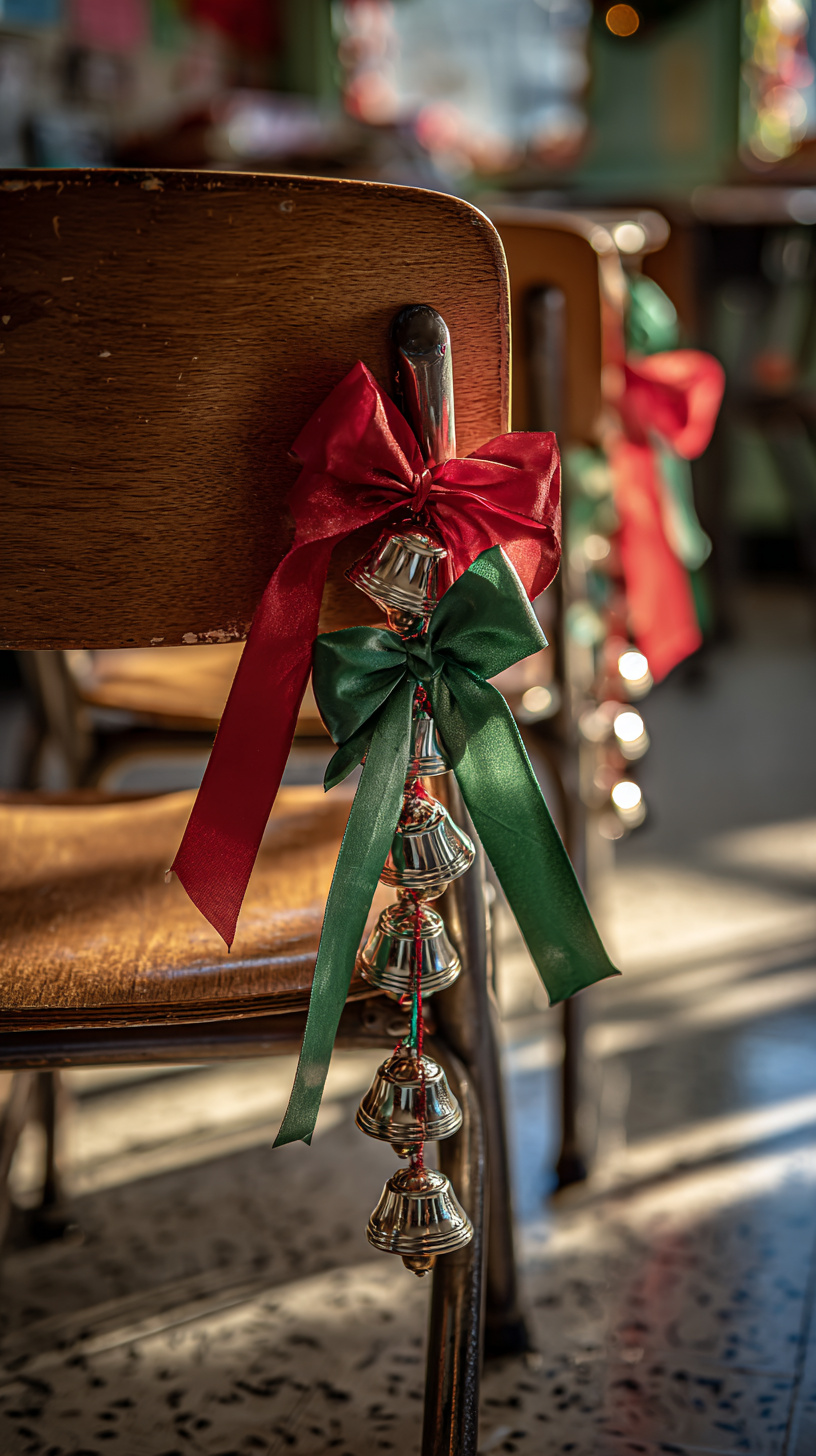 Jingle Bell Chair Ties - Image 2