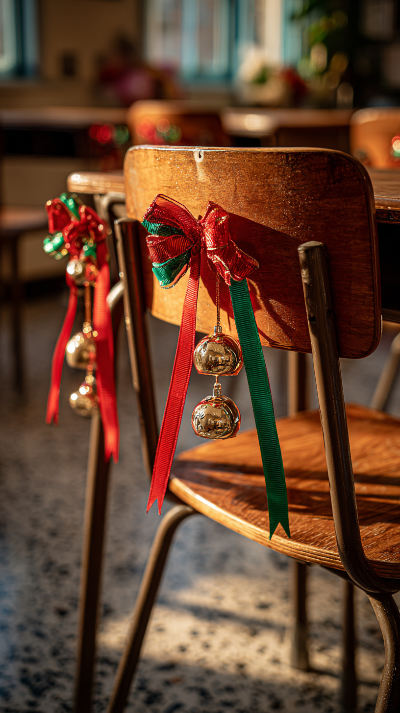 Jingle Bell Chair Ties - Image 3
