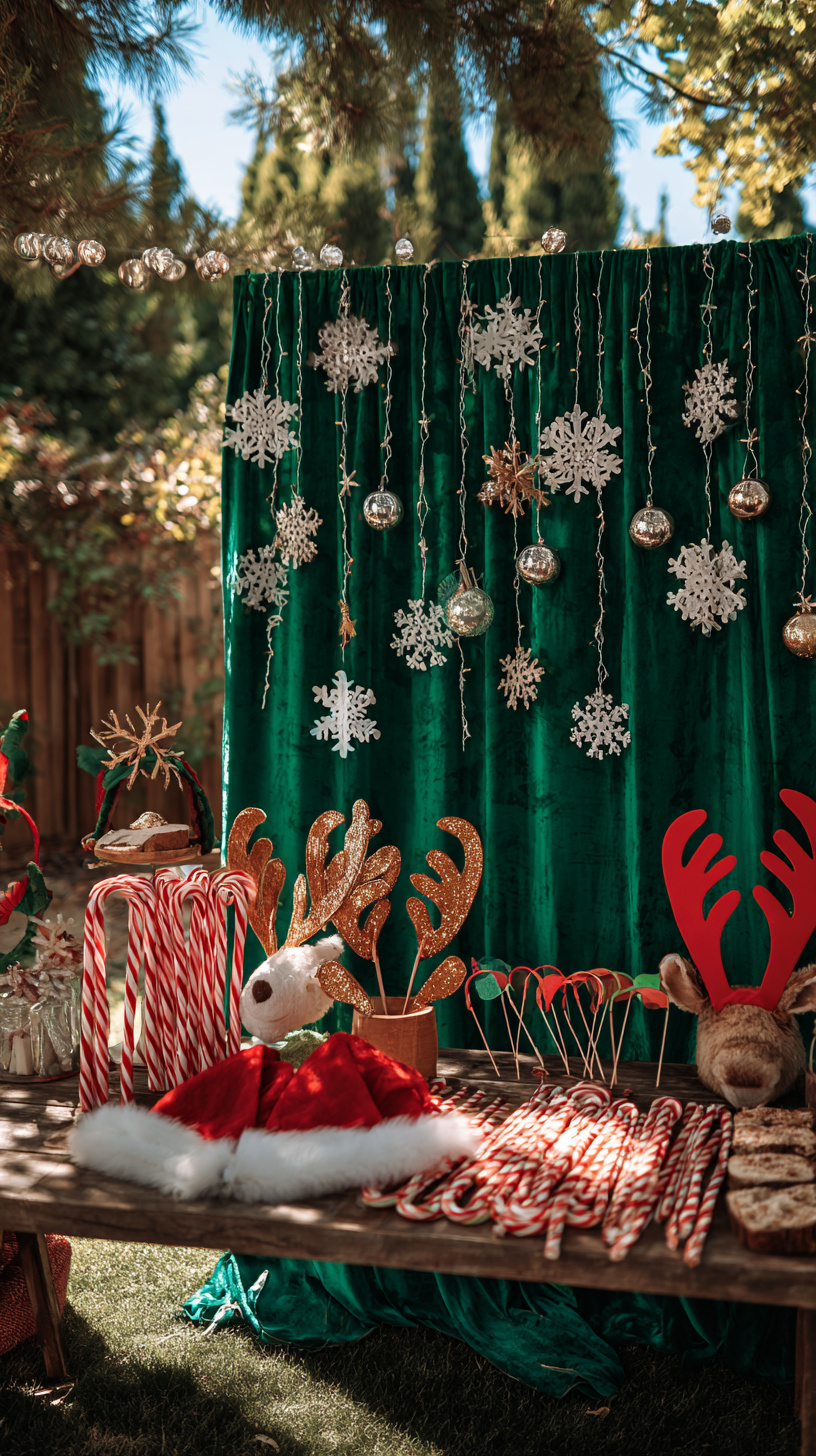 Jolly Photo Booth Backdrop - Image 1