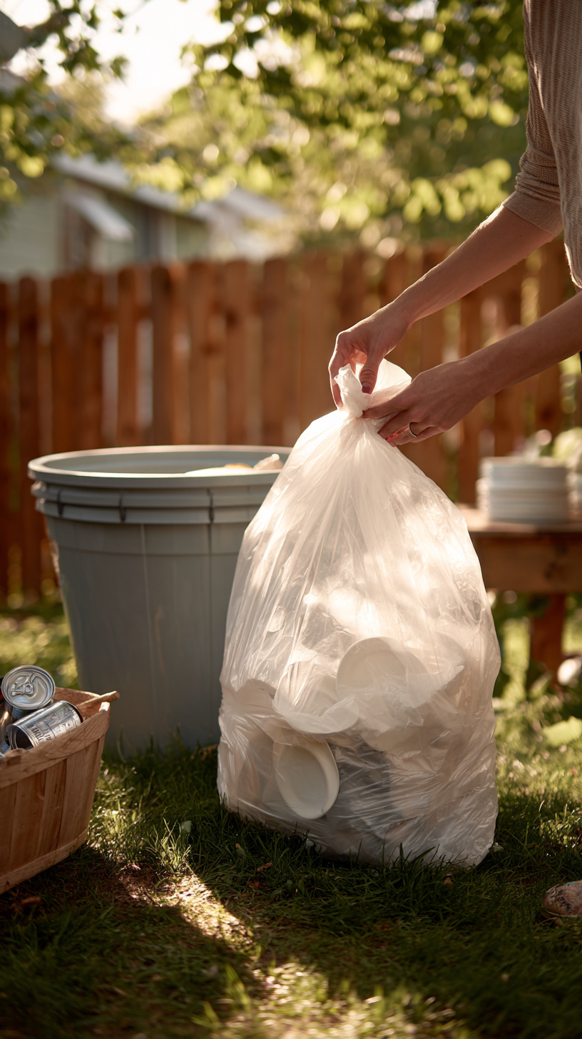 Keep Cleanup Easy So You Can Enjoy The Night
