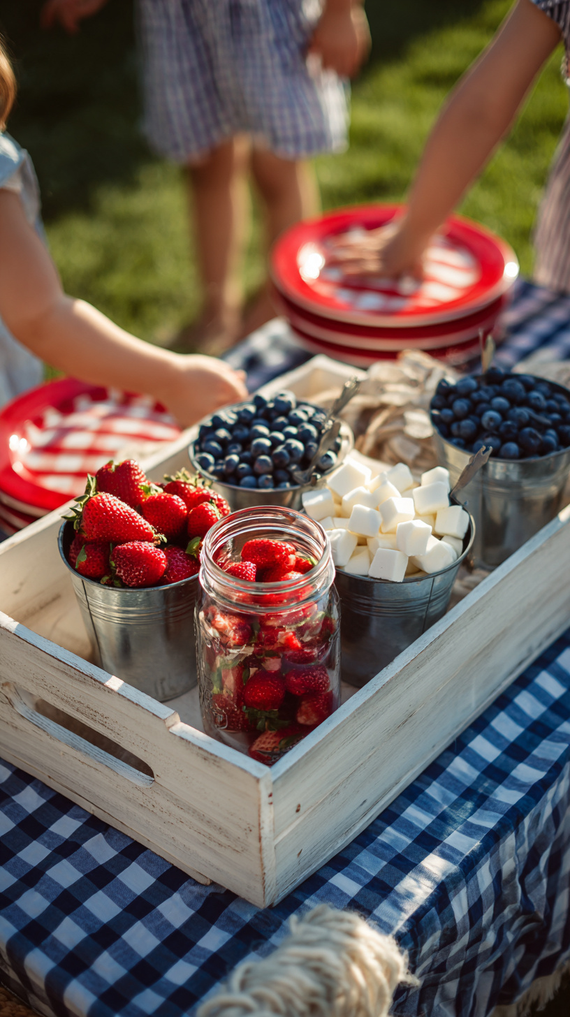 Kid Friendly Snack Station