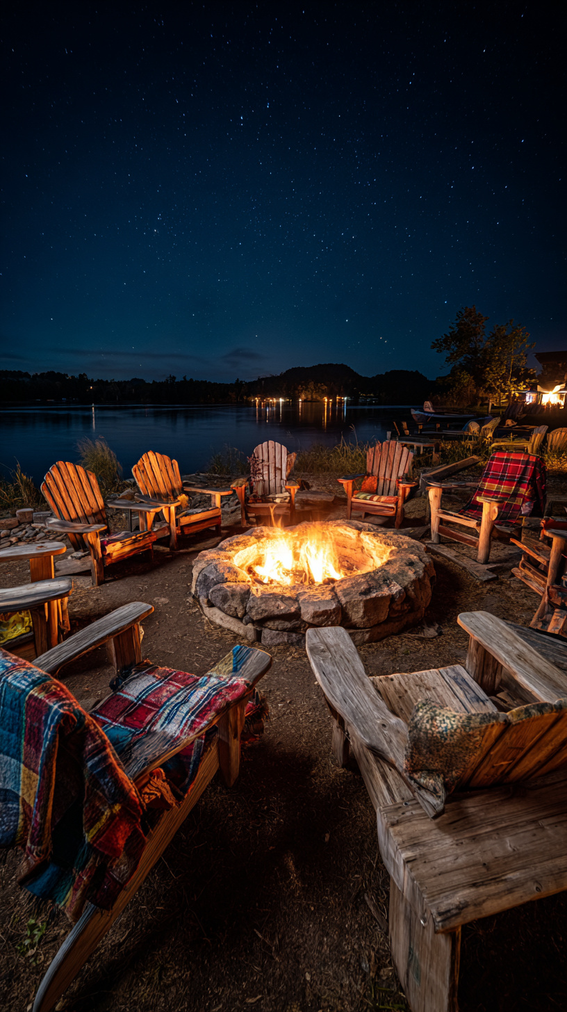 Lakeside Bonfire Seating Circle - Image 3