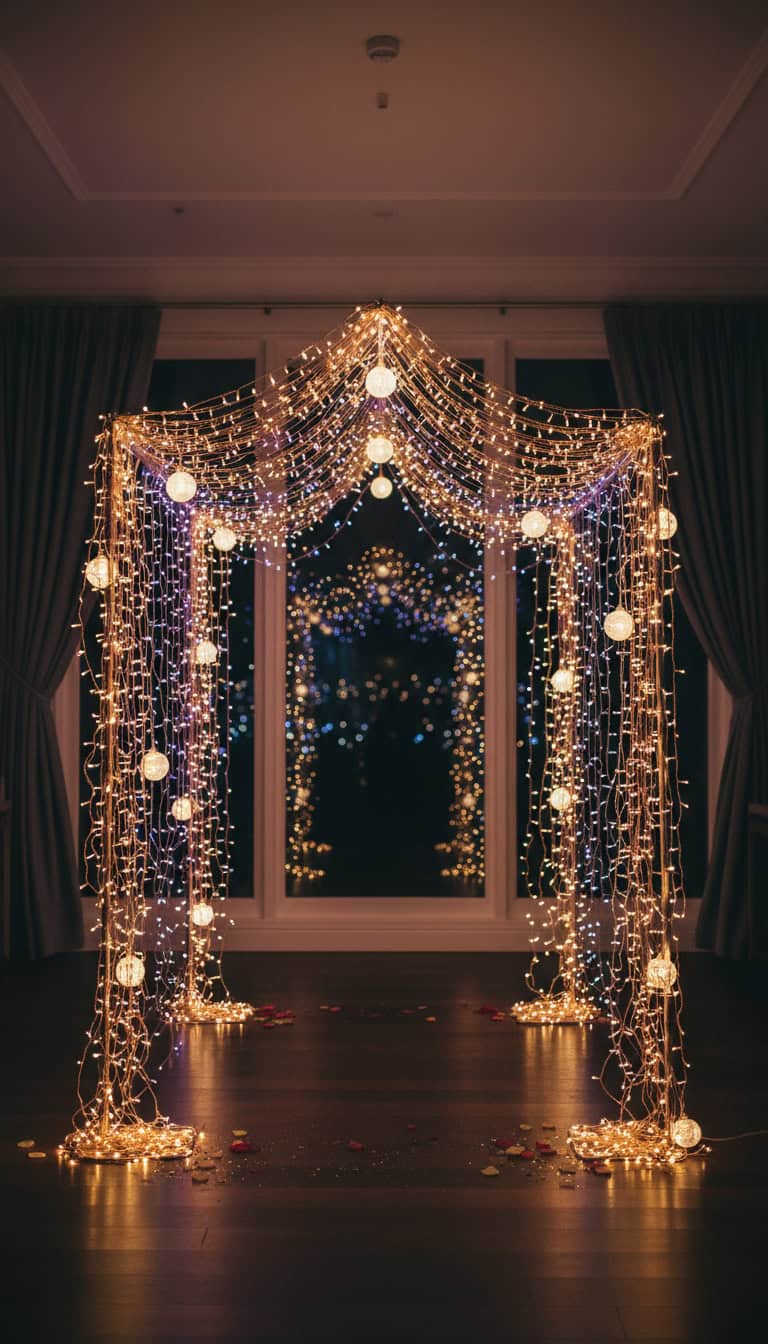 LED Light String Arch