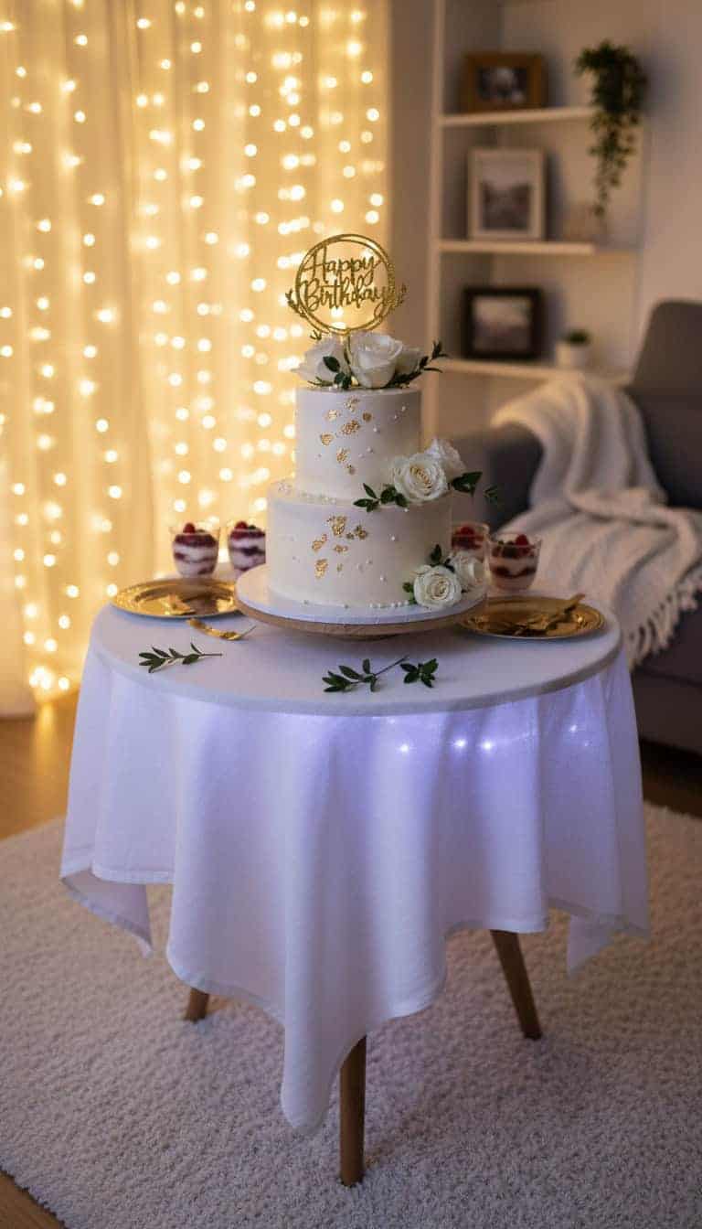 LED Lights Cake Area