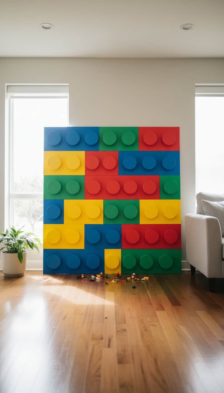 LEGO Brick Tower Backdrop