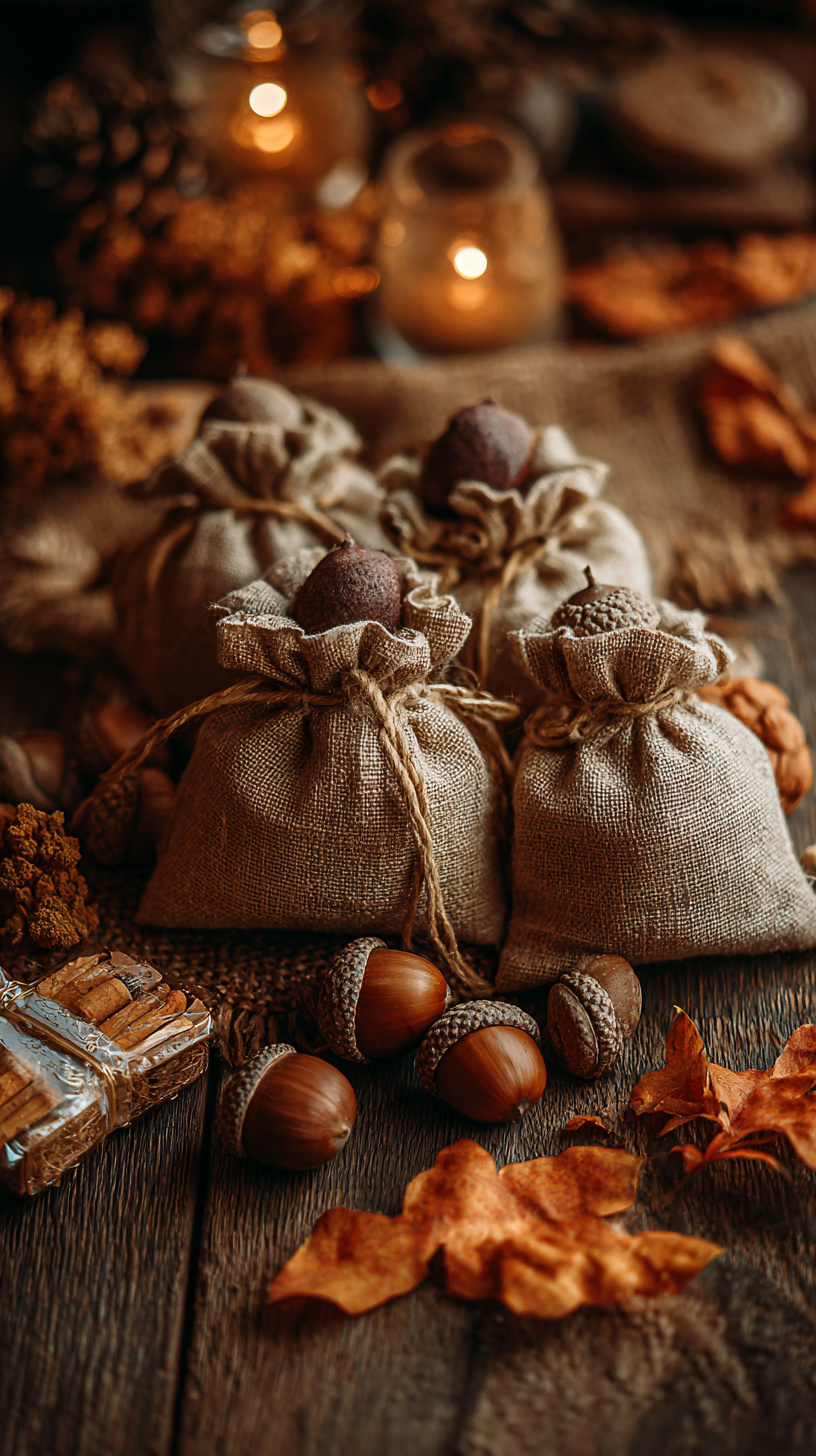 Little Acorn Favor Bags - Image 1