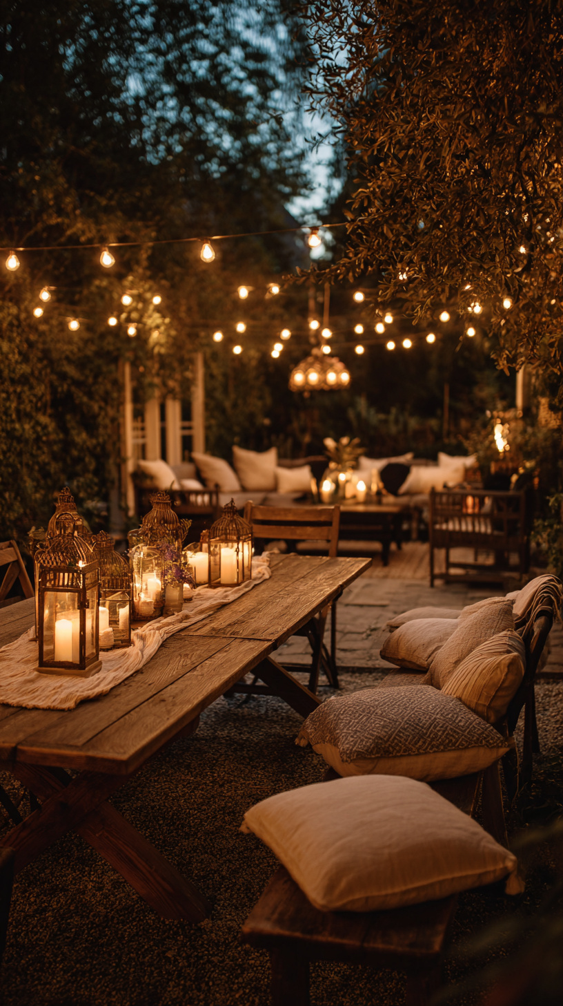 Make Seating and Lighting Feel Cozy After Sunset - Image 2