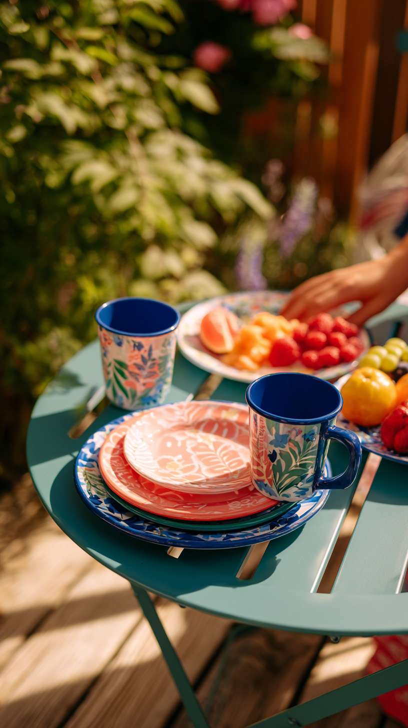 Melamine Plates and Cups - Image 3