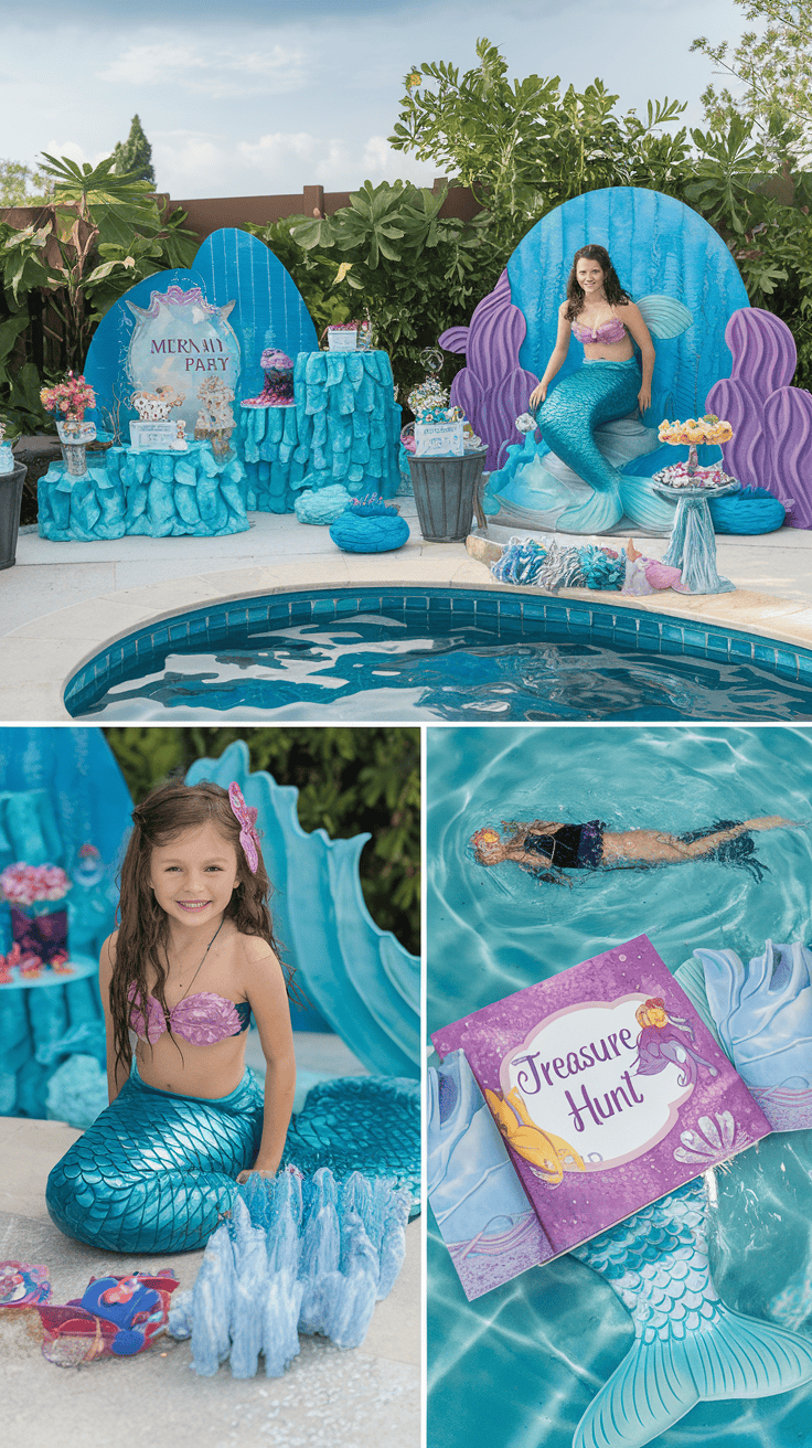 How We Created a Magical Mermaid Theme Birthday Party - Good Mom Living